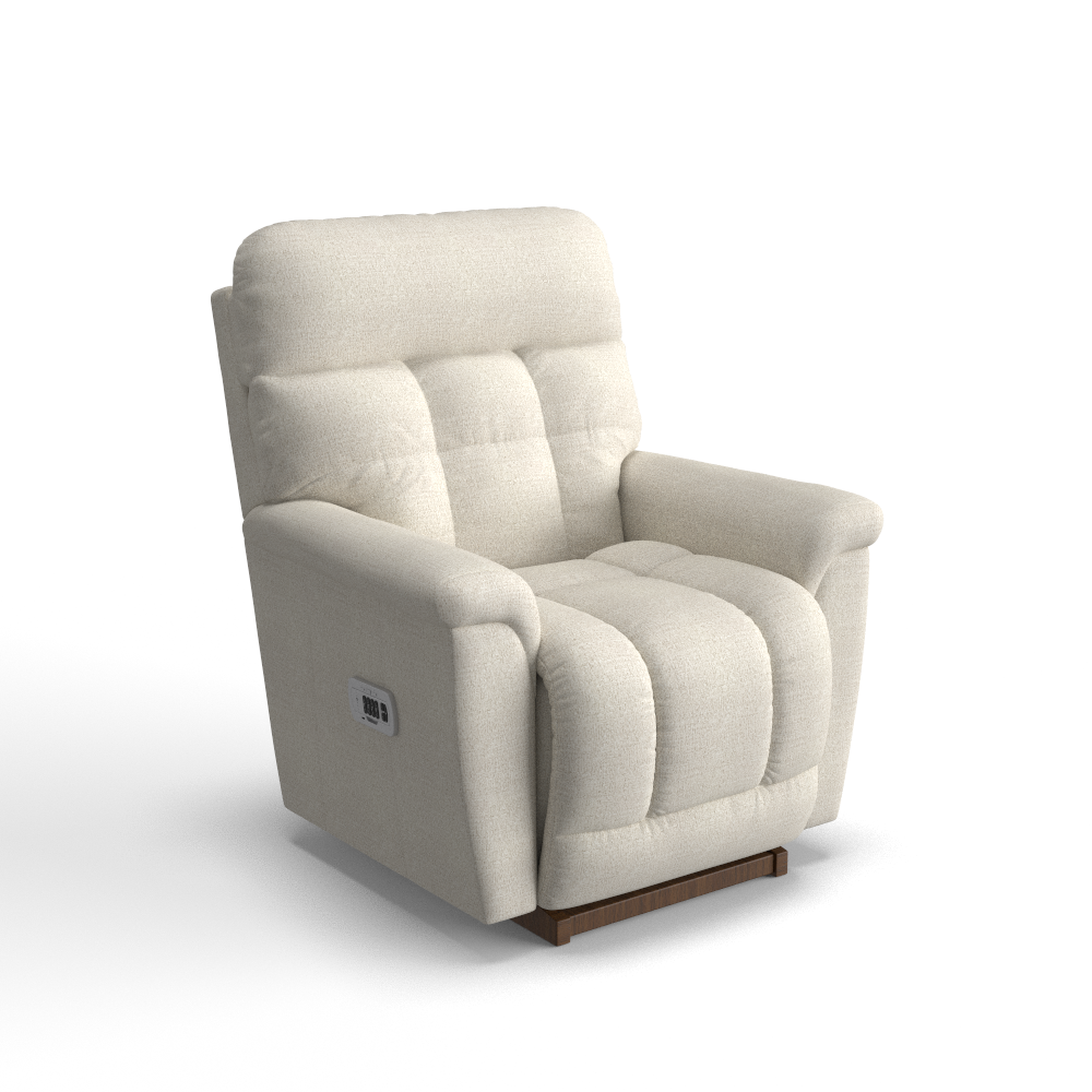 Fulton Power Rocking Recliner w/ Headrest & Lumbar